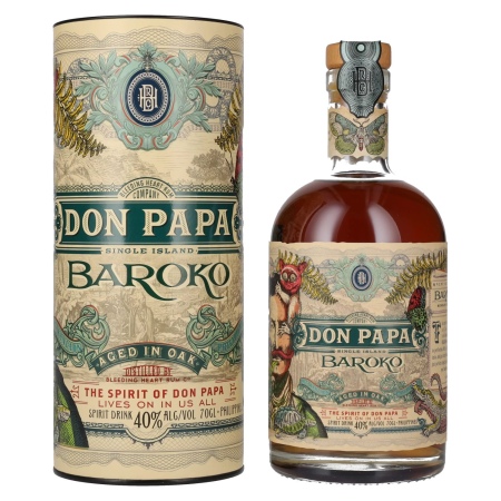 🌾Don Papa BAROKO 40% Vol. 0,7l in Geschenkbox | Spirits Village