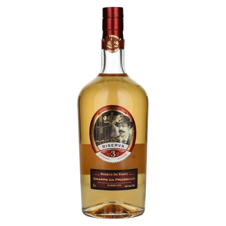 🌾Andrea Da Ponte Grappa Riserva 3 Years Old 40% Vol. 1l | Spirits Village