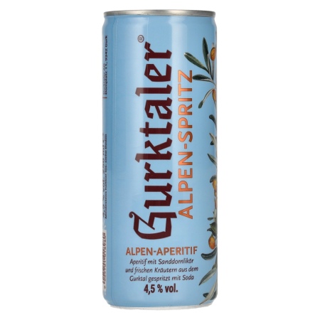 🌾Gurktaler Alpen-Spritz Aperitif 4,5% Vol. 0,25l Dose | Spirits Village