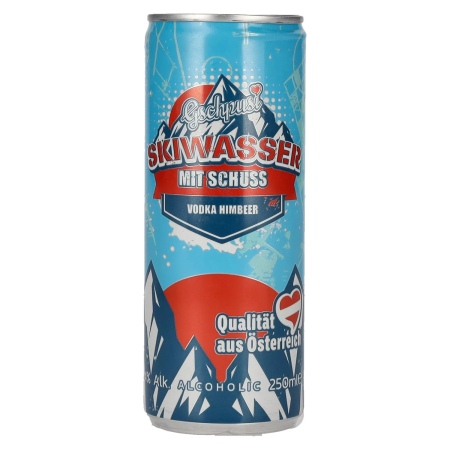 🌾Gschpusi Skiwasser mit Schuss 4% Vol. 0,25l Dose | Spirits Village