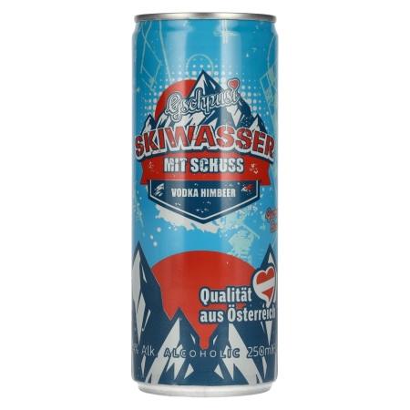 🌾Gschpusi Skiwasser mit Schuss Pfand 4% Vol. 0,25l Dose | Spirits Village