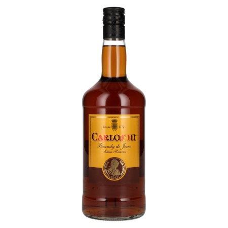 🌾Carlos III Solera Reserva Brandy de Jerez 36% Vol. 1l | Spirits Village