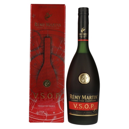 🌾Rémy Martin V.S.O.P Cognac Fine Champagne Frosted Glas Design 40% Vol. 0,7l in Geschenkbox | Spirits Village