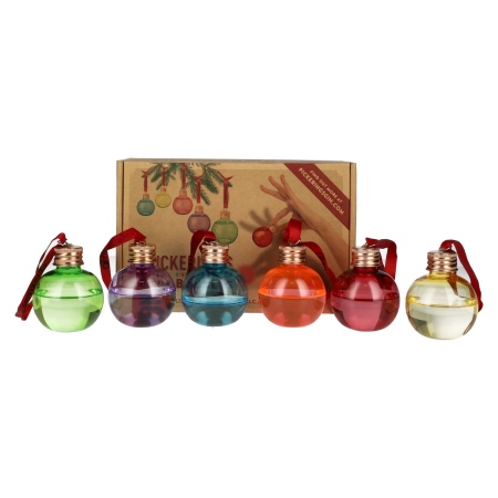 🌾Pickering's Christmas Gin Baubles 42% Vol. 6x0,05l in Geschenkbox | Spirits Village