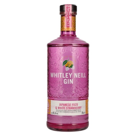 🌾Whitley Neill JAPANESE YUZU & WHITE STRAWBERRY GIN 41,3% Vol. 0,7l | Spirits Village