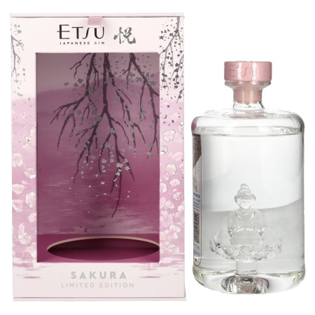 🌾Etsu Japanese Gin SAKURA Limited Edition 43% Vol. 0,7l in Geschenkbox | Spirits Village