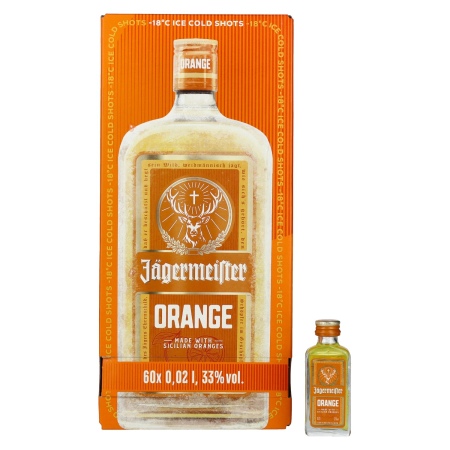 🌾Jägermeister Orange 33% Vol. 60x0,02l | Spirits Village