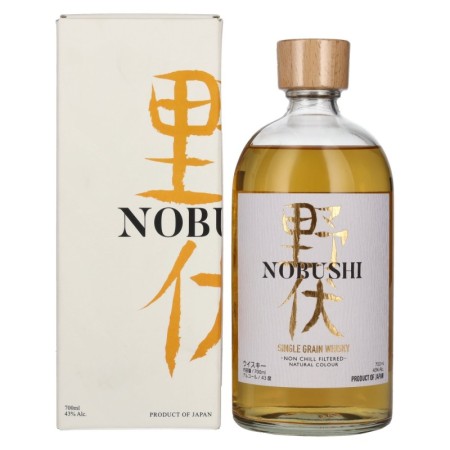 🌾Nobushi Single Grain Japanese Whisky 43% Vol. 0,7l in Geschenkbox | Spirits Village