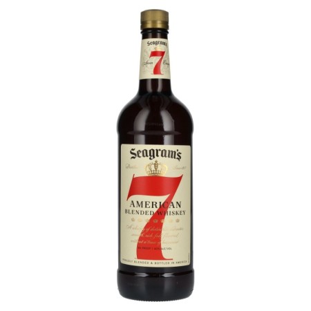 🌾Seagram's 7 Crown American Blended Whiskey 40% Vol. 1l | Spirits Village