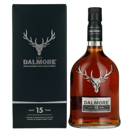 🌾The Dalmore 15 Years Old Highland Single Malt Scotch Whisky 40% Vol. 0,7l in Geschenkbox | Spirits Village