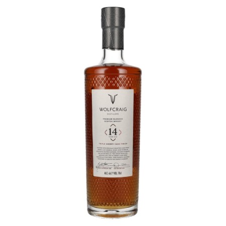 🌾Wolfcraig 14 Years Old Triple Sherry Cask Finish Premium Blended Whisky 46,1% Vol. 0,7l | Spirits Village