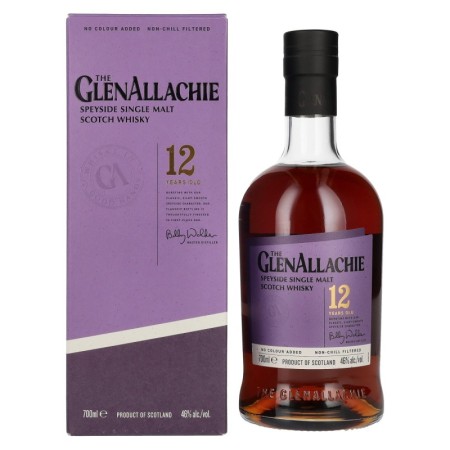 🌾The GlenAllachie 12 Years Old Speyside Single Malt 46% Vol. 0,7l in Geschenkbox | Spirits Village