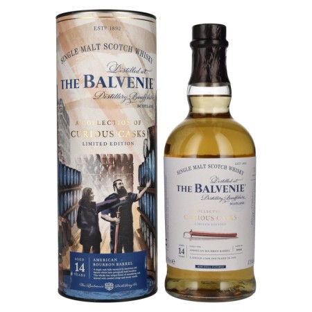 🌾The Balvenie 14 Years Old A Collection of Curious Casks AMERICAN BOURBON BARREL 47,8% Vol. 0,7l in Geschenkbox | Spirits Village