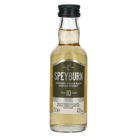 🌾Speyburn 10 Years Old Speyside Single Malt Scotch Whisky 40% Vol. 0,05l | Spirits Village