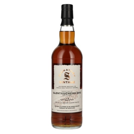 🌾Signatory Vintage 100 Proof Edition GLENTAUCHERS 12 Years Old Single Malt -18 2012 57,1% Vol. 0,7l | Spirits Village