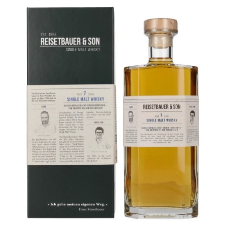 🌾Reisetbauer & Son 7 Years Old Single Malt Whisky 43% Vol. 0,7l in Geschenkbox | Spirits Village