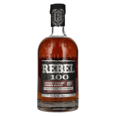 🌾Rebel 100 Kentucky Straight Bourbon Cabernet Sauvignon Finish Whiskey 50% Vol. 0,7l | Spirits Village