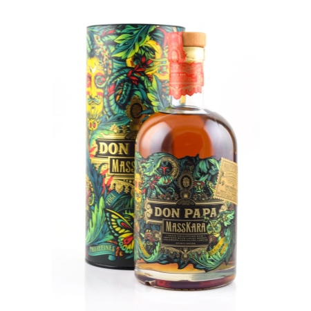 🌾Don Papa Masskara - incl. Geschenkkoker | Spirits Village