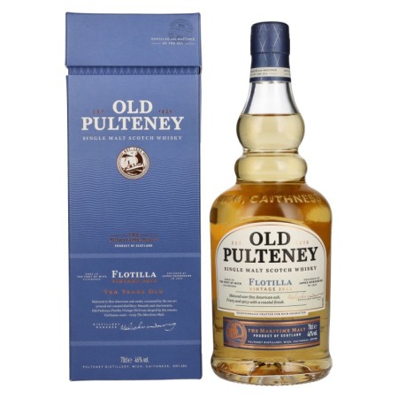 🌾Old Pulteney FLOTILLA 10 Years Old Single Malt VINTAGE 2012 46% Vol. 0,7l in Geschenkbox | Spirits Village