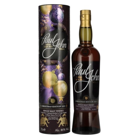 🌾Paul John CHRISTMAS EDITION Indian Single Malt Whisky 2023 46% Vol. 0,7l in Geschenkbox | Spirits Village