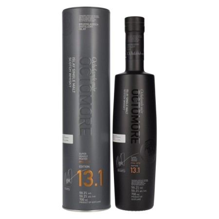 🌾Octomore EDITION: 13.1 Super Heavily Peated 59,2% Vol. 0,7l in Tinbox | Spirits Village