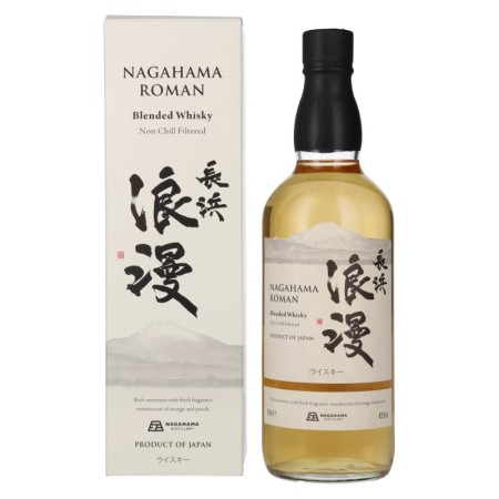 🌾Nagahama Roman Blended Whisky 43% Vol. 0,7l in Geschenkbox | Spirits Village