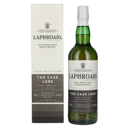 🌾Laphroaig LORE Islay Single Malt 48% Vol. 0,7l in Geschenkbox | Spirits Village