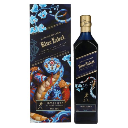 🌾Johnnie Walker Blue Label YEAR OF THE SNAKE 2025 40% Vol. 0,7l in Geschenkbox | Spirits Village