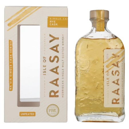 🌾Isle of RAASAY 5 Years Old Rye Cask Single Malt 61,9% Vol. 0,7l in Geschenkbox | Spirits Village