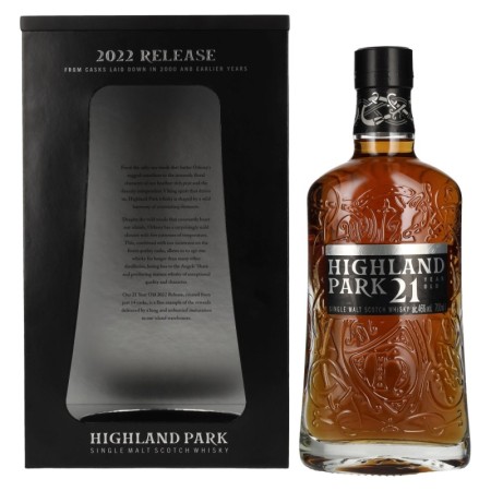 🌾Highland Park 21 Years Old Release 2022 46% Vol. 0,7l in Geschenkbox | Spirits Village