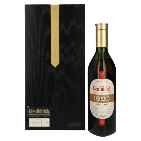 🌾Glenfiddich 33 Years Old Archive Cask Single Malt Scotch Whisky 1990 52,8% Vol. 0,7l in Holzkiste | Spirits Village