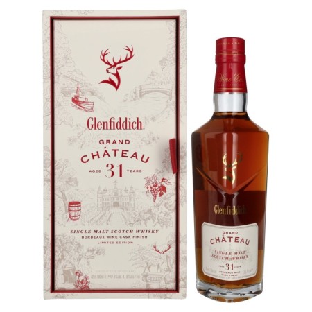 🌾Glenfiddich 31 Years Old GRAND CHÂTEAU Single Malt Scotch Whisky 47,6% Vol. 0,7l in Geschenkbox | Spirits Village