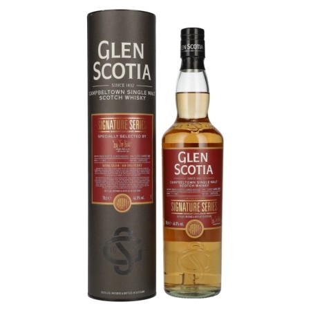 🌾Glen Scotia Signature Series GERMANY EXCLUSIVE Single Malt Scotch Whisky 46% Vol. 0,7l in Geschenkbox | Spirits Village