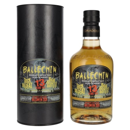 🌾Edradour Ballechin 13 Years Old Trick Or Peat Halloween Limited Edition 2024 46,6% Vol. 0,7l in Geschenkbox | Spirits Village