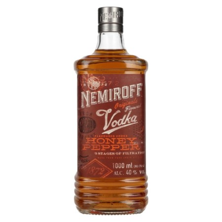 🌾Nemiroff HONEY PEPPER Flavoured Vodka 40% Vol. 1l | Spirits Village