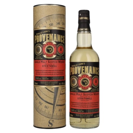 🌾Douglas Laing PROVENANCE Strathmill 8 Years Old Single Cask Malt 2012 46% Vol. 0,7l in Geschenkbox | Spirits Village