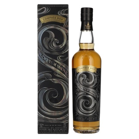 🌾Compass Box SECRETS OF SMOKE Blended Malt Scotch Whisky 52% Vol. 0,7l in Geschenkbox | Spirits Village