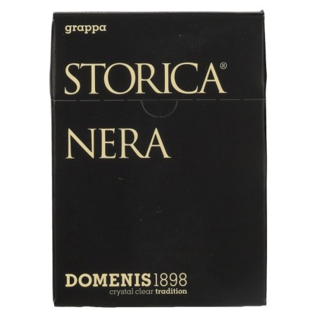 🌾Domenis 1898 STORICA NERA Grappa 50% Vol. 10x0,005l in Geschenkbox | Spirits Village