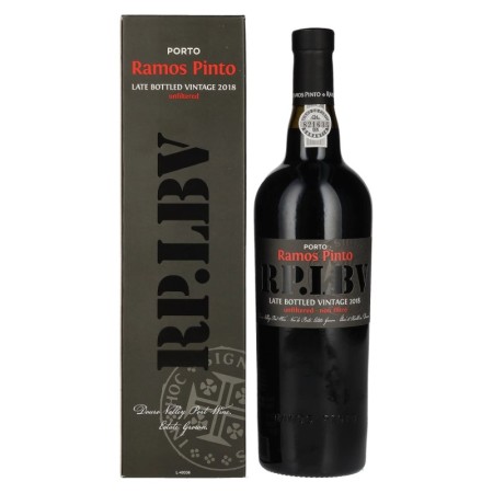 🌾Ramos Pinto RP.LBV Late bottled Vintage 2018 19,5% Vol. 0,75l in Geschenkbox | Spirits Village