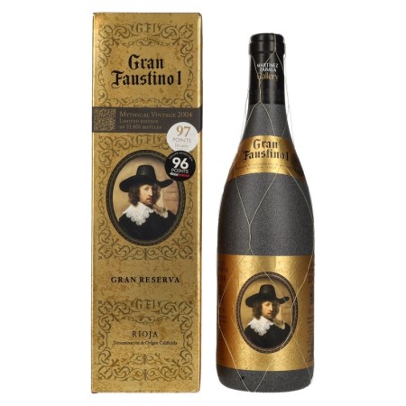 🌾Gran Faustino I Gran Reserva Rioja 2004 13,5% Vol. 0,75l in Geschenkbox | Spirits Village