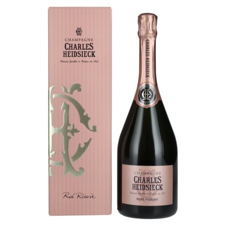 🌾Charles Heidsieck Rosé Reservé 12% Vol. 0,75l in Geschenkbox | Spirits Village