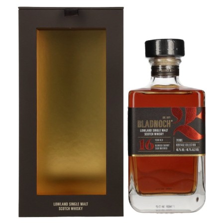 🌾Bladnoch 16 Years Old Lowland Single Malt Oloroso Sherry Cask 46,7% Vol. 0,7l in Geschenkbox | Spirits Village