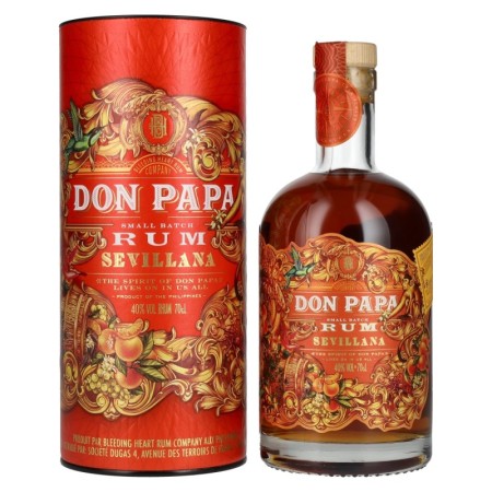 🌾Don Papa Rum Sevillana 40% Vol. 0,7l in Geschenkbox | Spirits Village