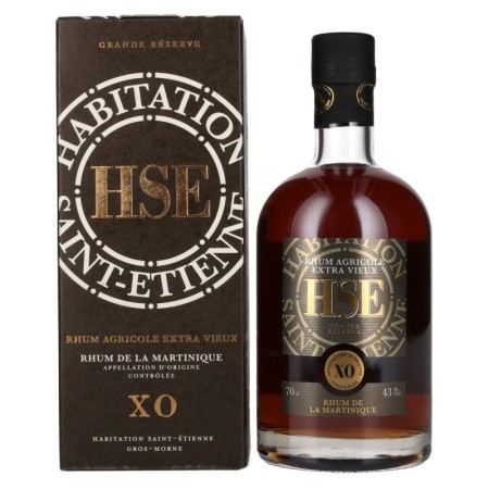 🌾HSE Rhum Extra Vieux XO Grande Reserve 43% Vol. 0,7l in Geschenkbox | Spirits Village