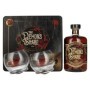 🌾The Demon's Share Superior Blend Rum 12 Years Old 41% Vol. 0,7l in Tinbox mit 2 Gläser | Spirits Village