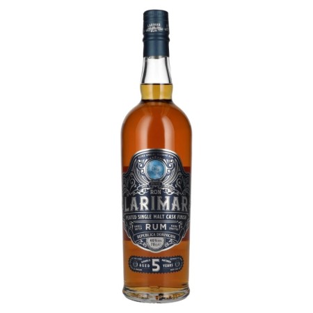 🌾Ron Larimar 5 Years Old Small Batch Rum Peated Single Malt Cask Finish 40% Vol. 0,7l | Spirits Village