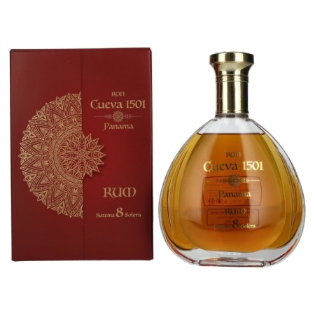 🌾Ron Cueva 1501 Panama 8 Sistema Solera Rum 40% Vol. 0,7l in Geschenkbox | Spirits Village