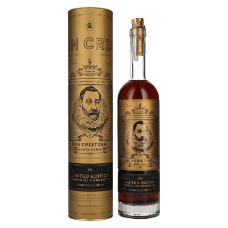 🌾Ron Cristóbal Santa Maria Pineau de Charentes Limited Edition 42% Vol. 0,7l in Geschenkbox | Spirits Village