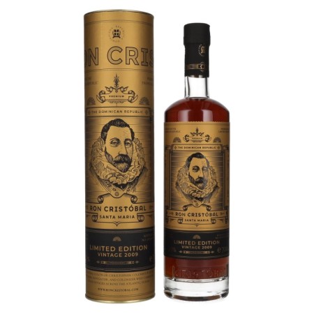 🌾Ron Cristóbal Santa Maria Limited Edition Vintage 2009 45% Vol. 0,7l in Geschenkbox | Spirits Village