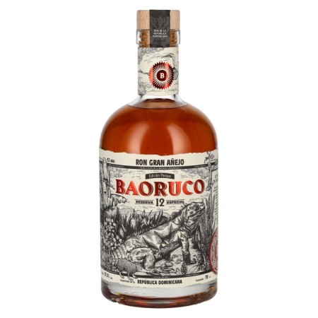 🌾Ron Baoruco Ron Gran Añejo 12 Años Reserva Especial Edición Parque 37,5% Vol. 0,7l | Spirits Village